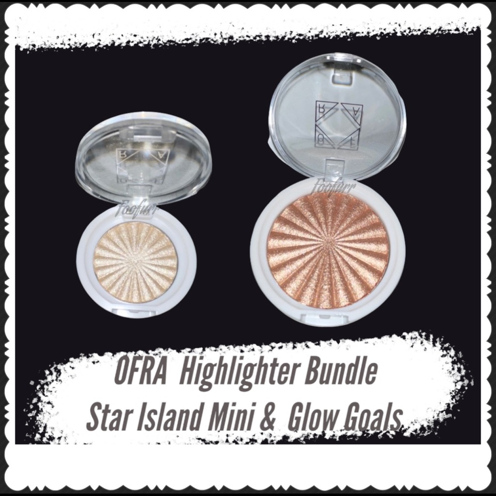 OFRA HIGHLIGHTER BUNDLE MINI STAR ISLAND & GLOW GOALS